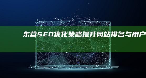 东营SEO优化策略：提升网站排名与用户体验